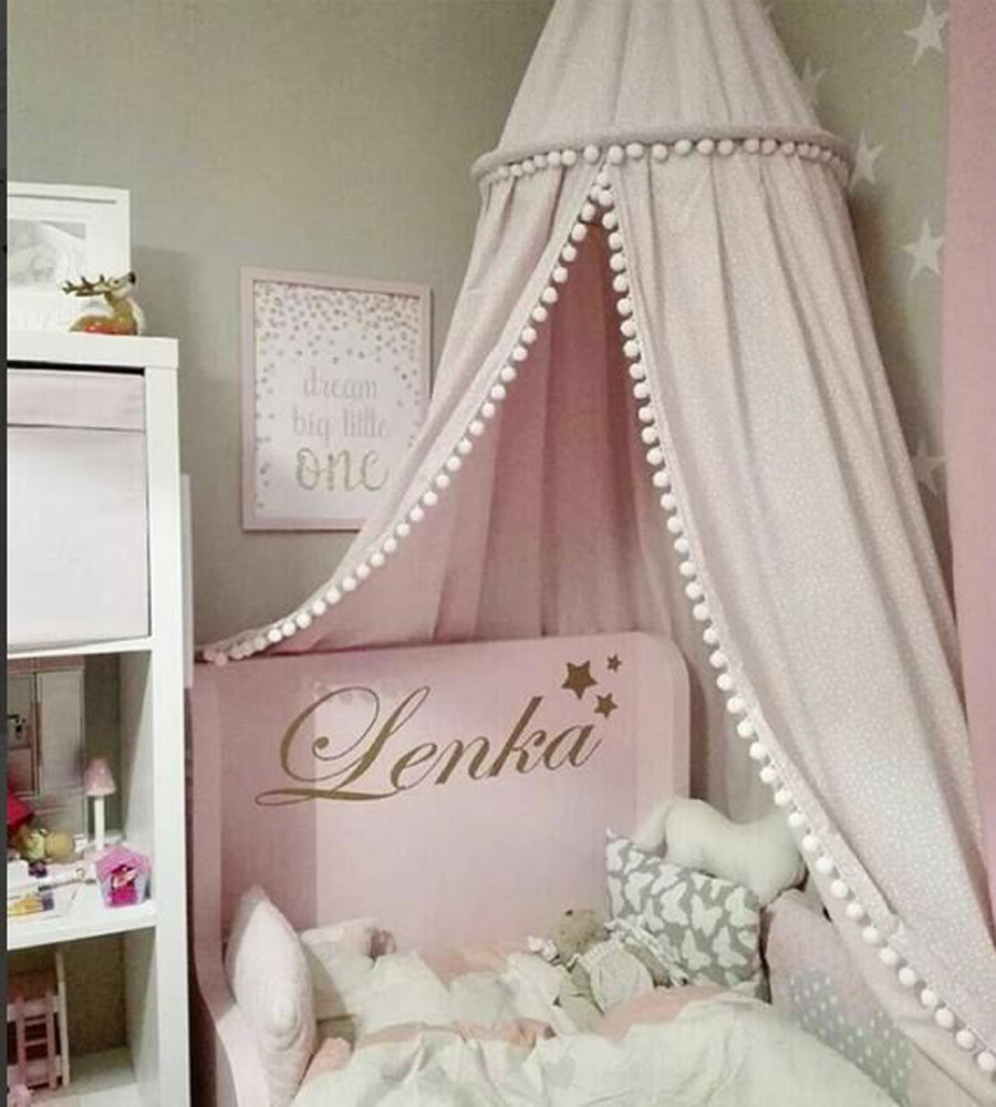 Princess Bed Canopy Net for Kids Baby Crib