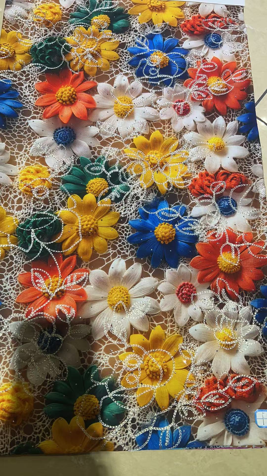 TEXTILE (30*68 RAYON DIGI ALPRINT WITH EMB.)