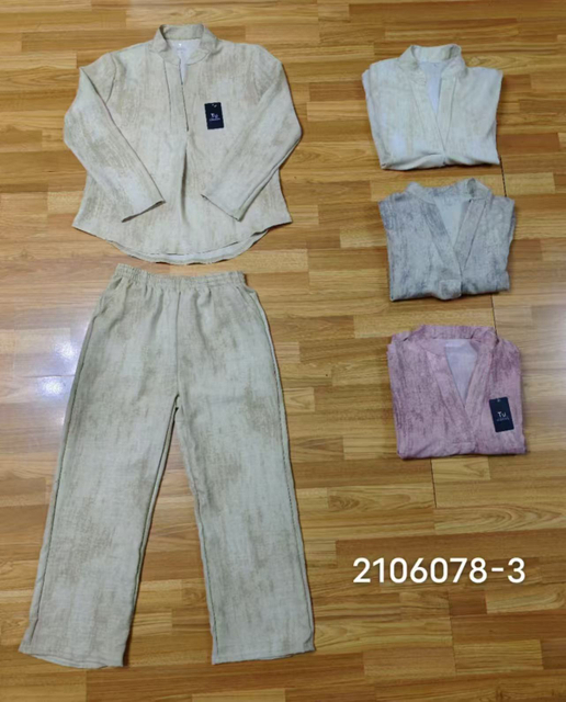 Tencel Cotton Pajamas for Spring Summer Breathable Short-Sleeved Home Clothes Suit Elastic Cool