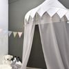 Nattey Bed Canopy with Lights Bed Canopy Curtains for Girls Toddler Bed 