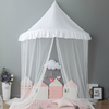 Nattey Bed Canopy with Lights Bed Canopy Curtains for Girls Toddler Bed 