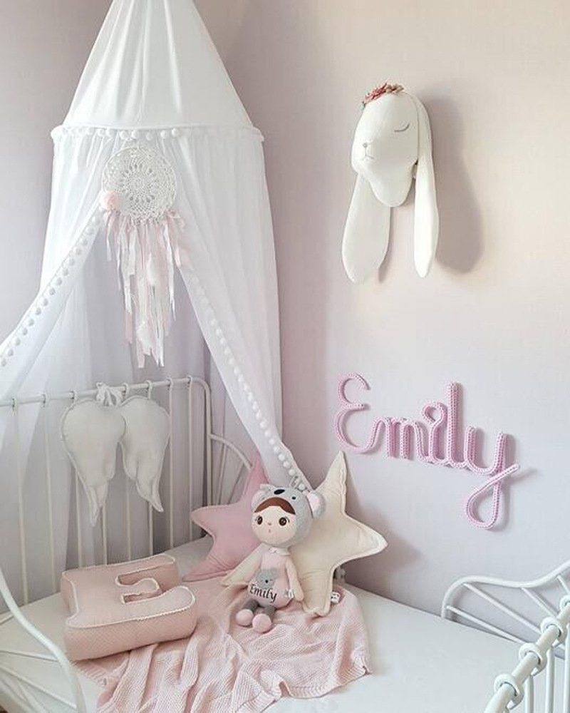Princess Bed Canopy Net for Kids Baby Crib