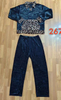 Handmade Cotton Floral Printed Pajama Set for Women Lightweight Loungewear Set Hand Block Print Pajamas Night Wear Suit Set