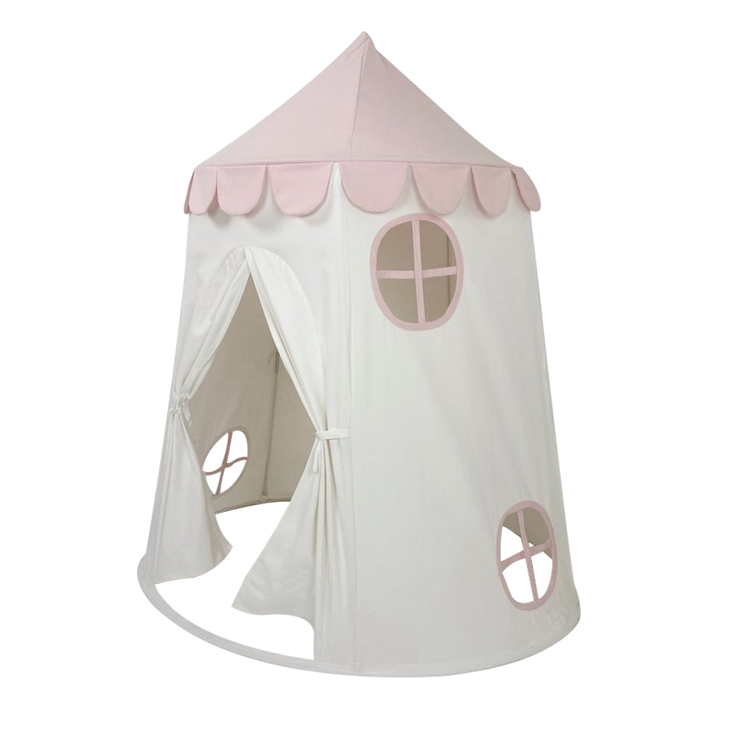 New Style Camping Indoor Play House For Kid Portable Foldable Castle Cotton Tent