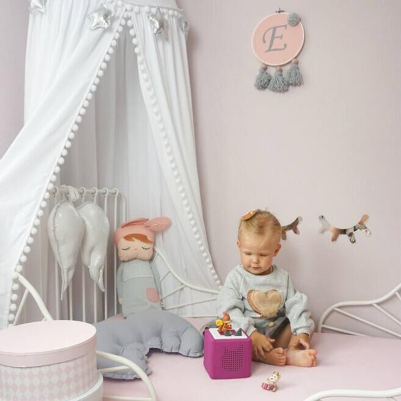 Princess Bed Canopy Net for Kids Baby Crib