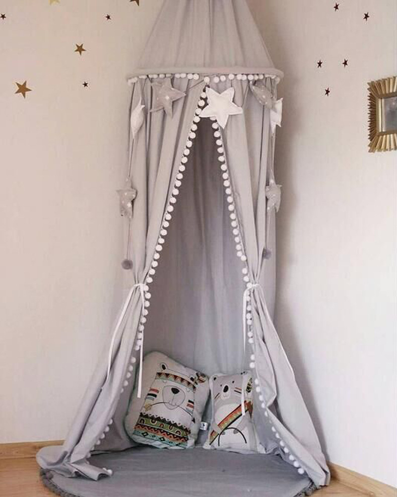 Princess Bed Canopy Net for Kids Baby Crib