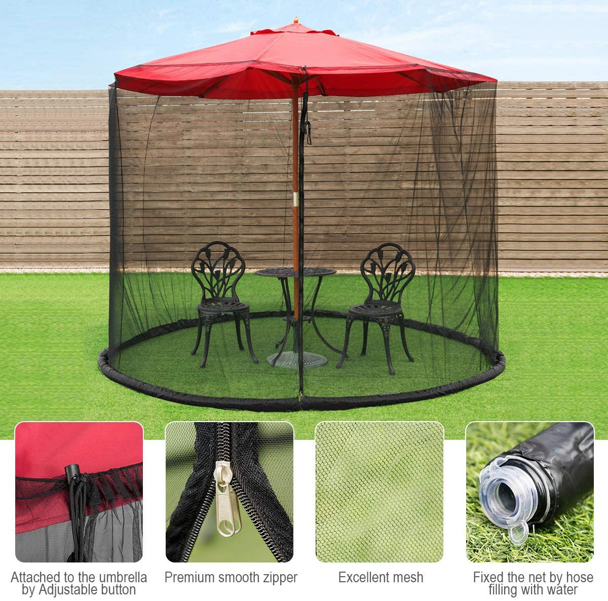 Garden umbrella mosquito net and outdoor parasol mosquito net Buy